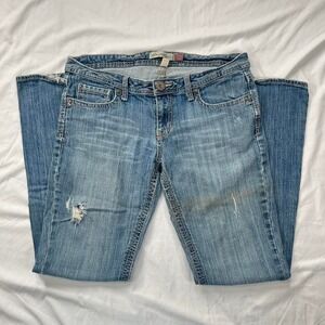 Y2K Aeropostale Hailey Skinny Light Wash Flared Jeans